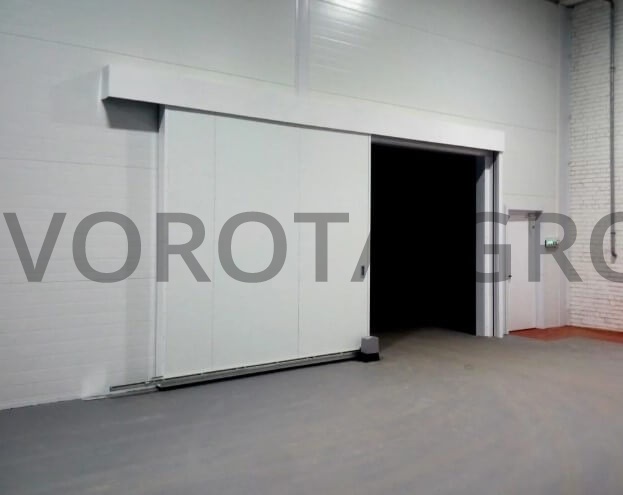 Противопожарные ворота Doorhan откатные 3700х2500